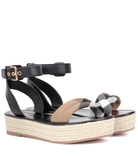 burberry slides - black|burberry espadrille flats.